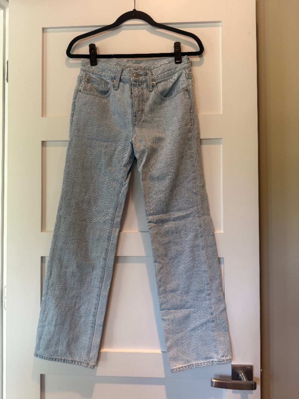 J.Crew Straight Leg Light Blue Jeans